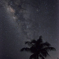 グロットから見る天の川　(c)Star Gazing Saipan