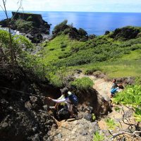 禁断の島への道のり